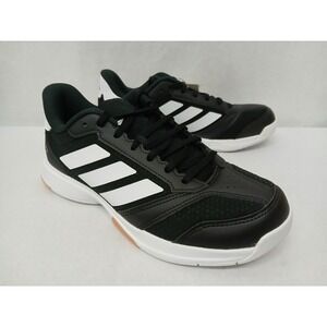 Adidas Ligra 8 W Indoor Sports Shoes Womens Black‎ White Size 9 IH8119